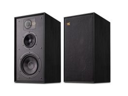 Wharfedale LINTON Heritage NERI diffusori da stand a 3 vie bass reflex 25-200W