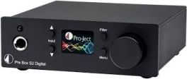 Pro-ject PRE BOX S2 DIGITAL BLACK Preamplificatore stereo digitale con convertitore D/A - 1 - Techsoundsystem.com