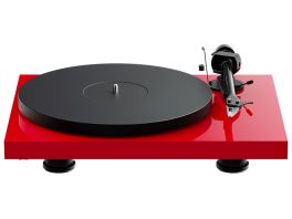 Pro-Ject Debut EVO 2 ROSSO LUCIDO Giradischi compreso di braccio e di testina Pick IT MM Evo