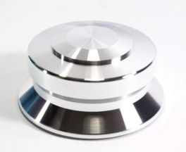 Pro-ject RECORD PUCK SIGNATURE 10/12 Ferma disco in alluminio. Finitura alluminio lucido - 1 - Techsoundsystem.com