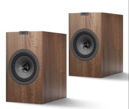 KEF Q150 WALNUT Diffusori da scaffale High End Ash Vinyl 100W (COPPIA)