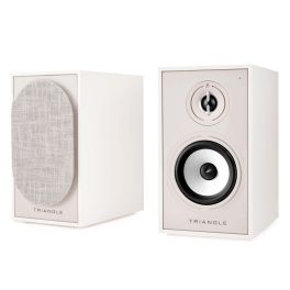 Triangle BR02 CONNECT CREAM Coppia diffusori attivi bluetooth da stand 2 vie bass-reflex da 50W - 1 - Techsoundsystem.com