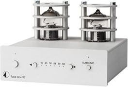 Pro-ject TUBE BOX S2 SILVER Stadio fono MM/MC a valvole, Circuitazione Dual-Mono a componenti discreti - 1 - Techsoundsystem.com