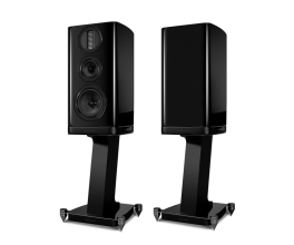 Wharfedale AURA 2 NERI Coppia diffusori Hi-End da stand 2 vie bass-reflex 150W