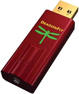 AUDIOQUEST DRAGONFLY RED Convertitore DAC USB Hi-Fi | Riproduce qualunque formato audio | 96kHz/24 bit, alta uscita (2,1V) - 1 - Techsoundsystem.com