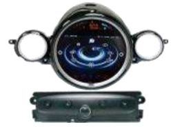 Hardstone HS BMN13-ALZ-1 Autoradio per BMW MINI R60 (2011-2015), Android 11, finitura BLACK