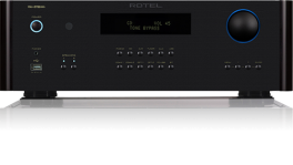 Rotel RA-1572MKII BLACK amplificatore integrato hifi 120W, DAC 32 bit/384 kHz, MQA