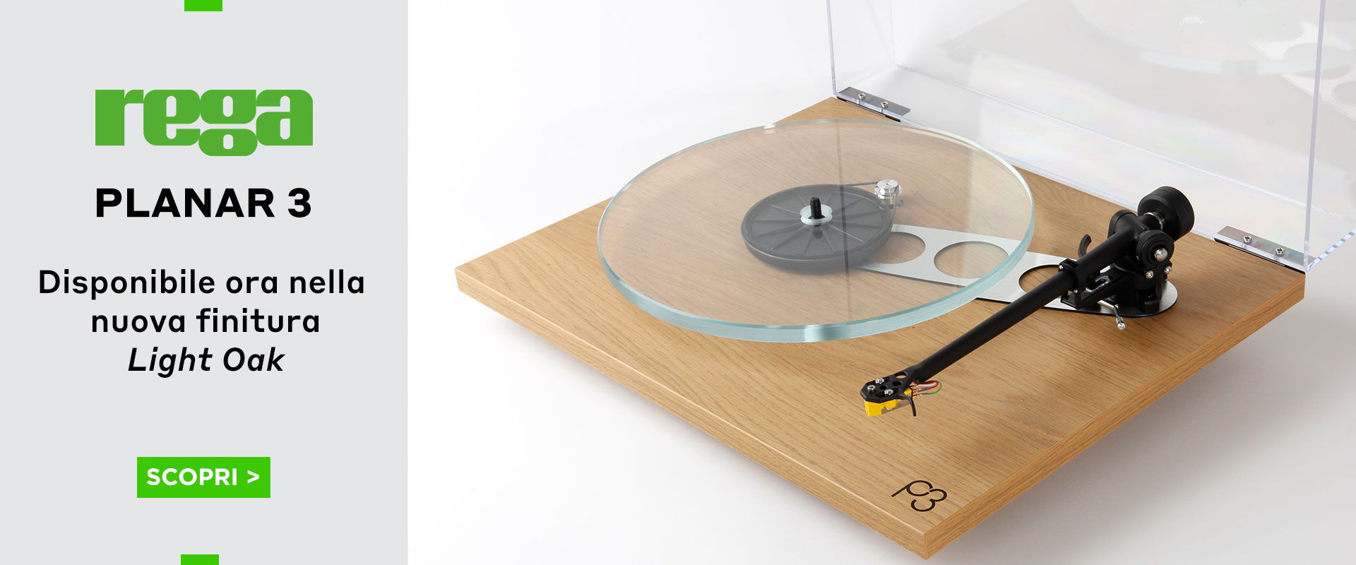 REGA PLANAR 3 LIGHT OAK